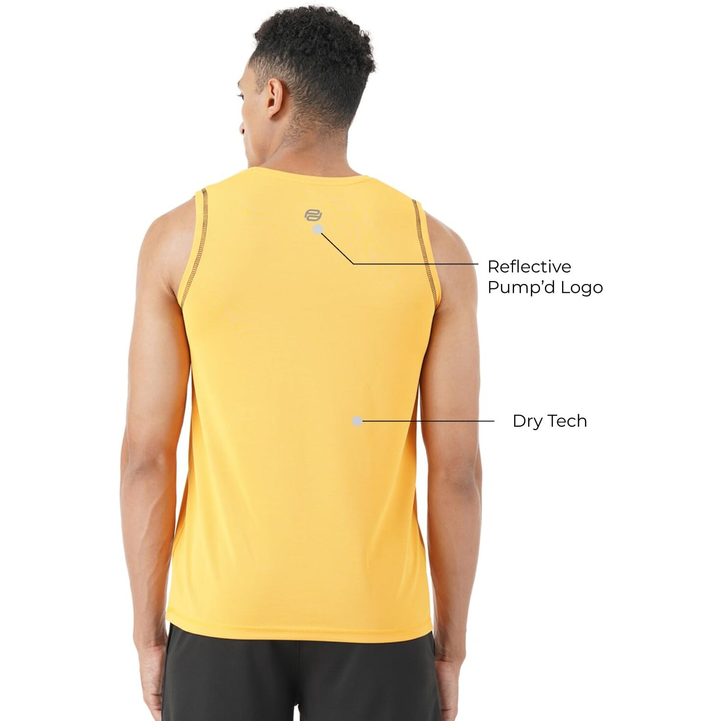 PUMPD Mens Regular Fit T-Shirt (PUMSS23MTK-027_Orange Energy S)