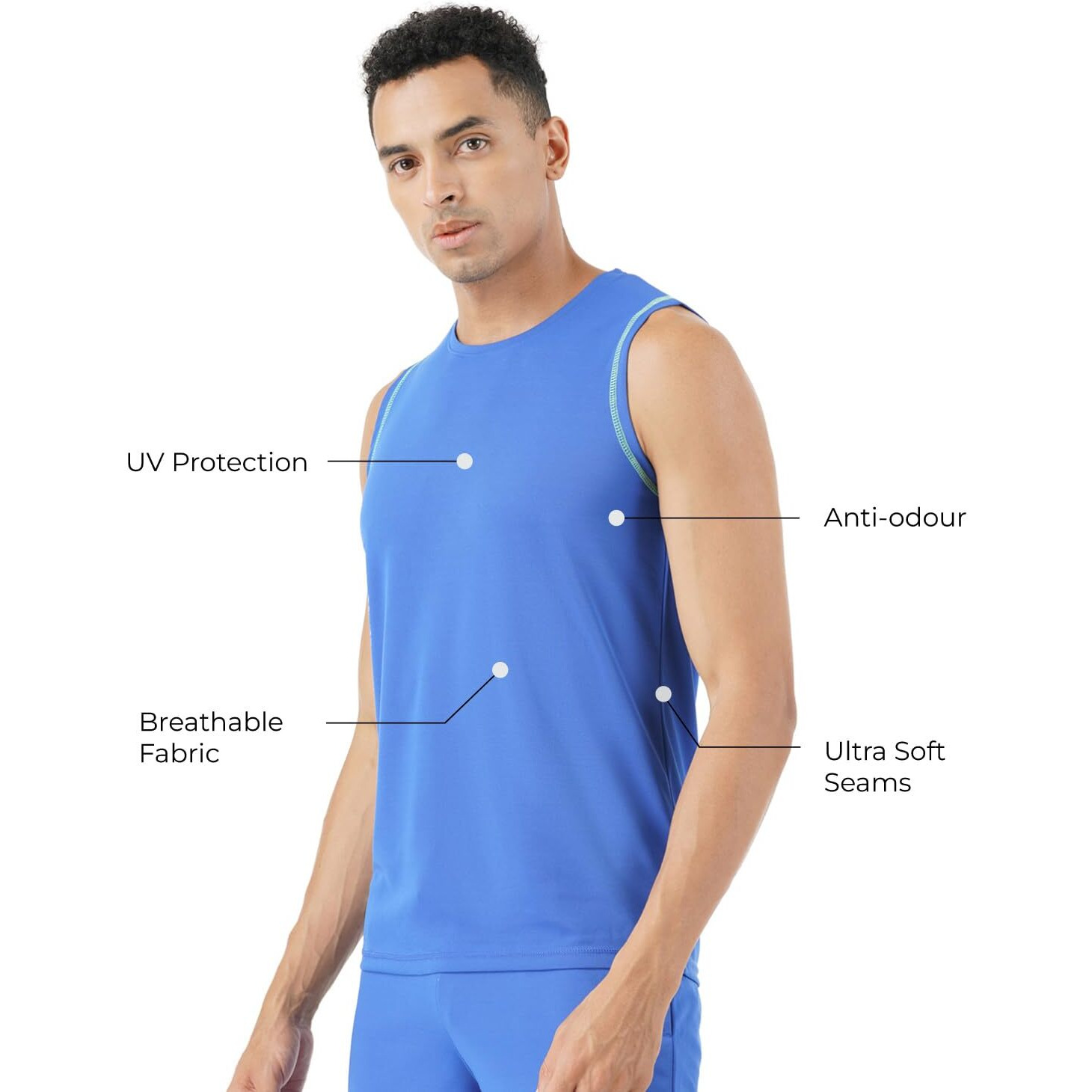 PUMPD Mens Regular Fit T-Shirt (PUMSS23MTK-027_Deep Blue Sea S)