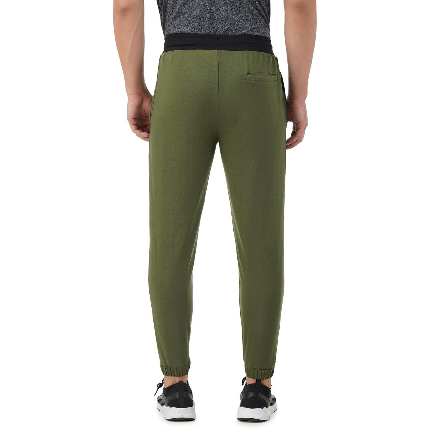 PUMPD Mens Regular Track Pants (PUMSS23MJG-023_Olive-r Twist_S)