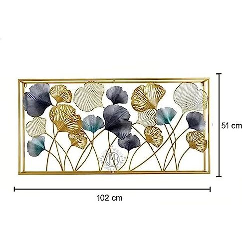 DSH CRAFTING YOUR CURIOSITY Metal Wall Art Wall Sculptures Hanging Perfect For Home Decorations Living Room Bedroom. (07-DOUBLEframe)