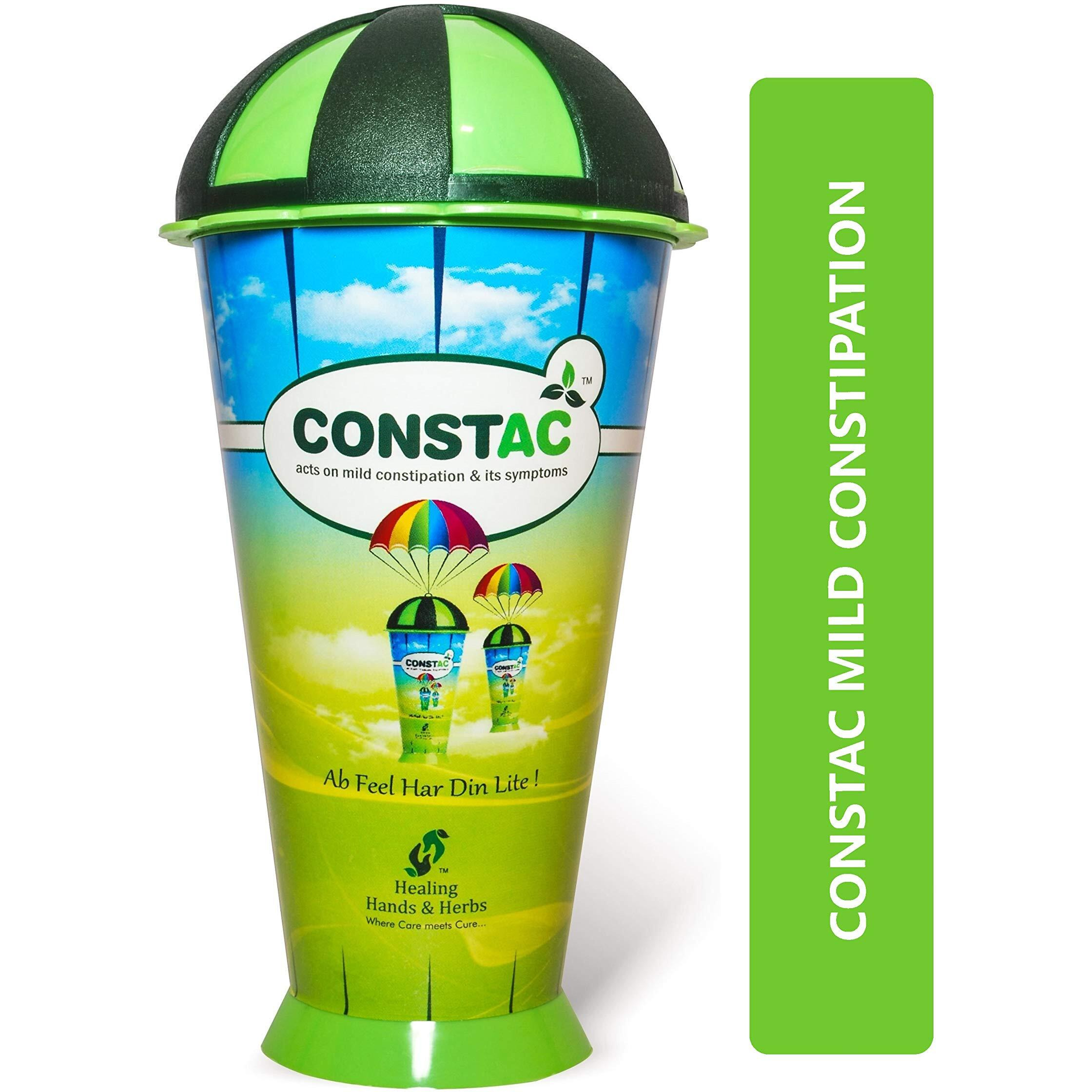 Constac for Relief in Mild Constipation - Mild, Safe, Clinically Proven Ayurvedic Granules 100g