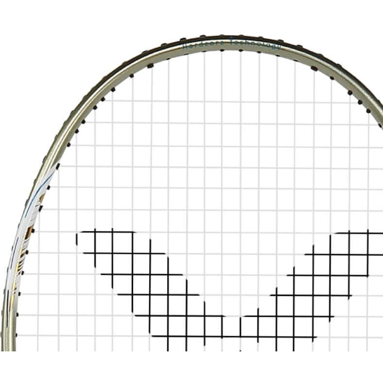 VICTOR DriveX Nano 7 V G5 4U All-Around Strung Badminton Racket for Professionals ,Grey,Graphite