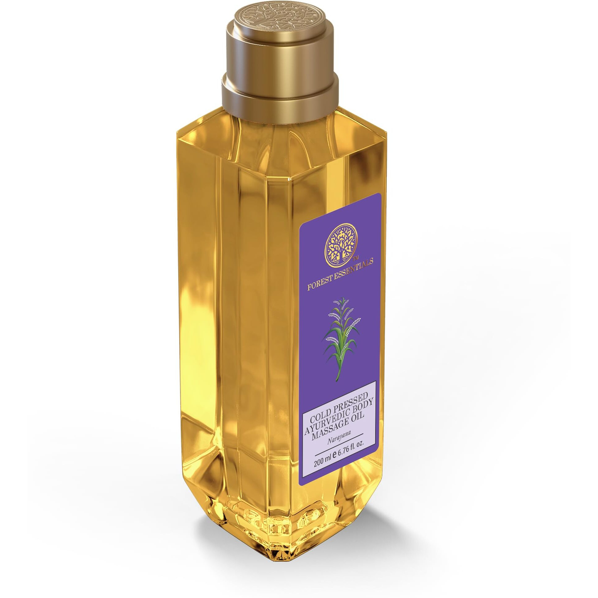 Forest Essentials Narayana Ayurvedic Body Massage Oil, 200ml