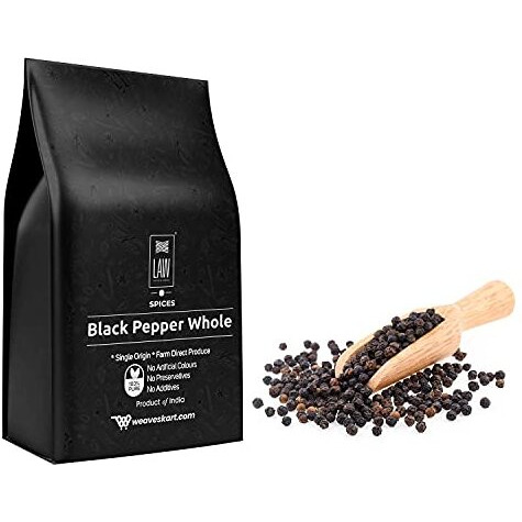 looms & weaves - Malabar Black Pepper (100 gm)- Homestead Produce