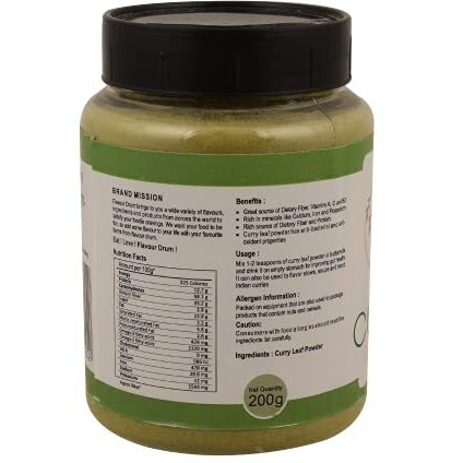Flavour Drum Curry Leaf Powder, 200 g