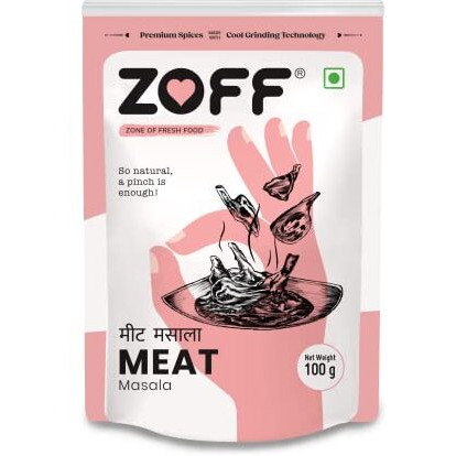 Zoff Masala Trio Chicken, Meat and Garam Masala Powder | Pack of 3* Each 100g | Premium Zip Lock Pouch | Net weight - 300g