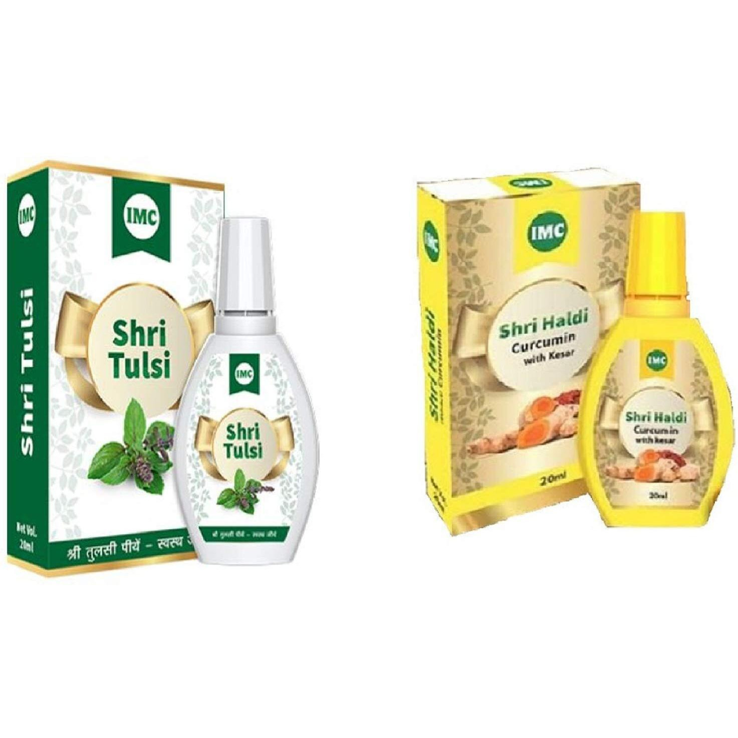 VEHLAN Imc Shri Tulsi & Shri Haldi - Combo Of 2