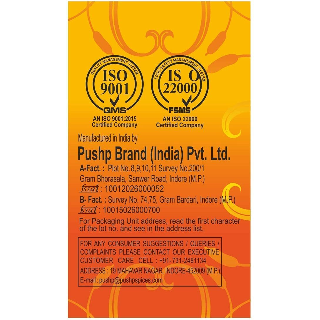 Pushp Brand Asafoetida Hing Jar Strongest Compounded Pure Hing Powder(10g) (Pack of 1)