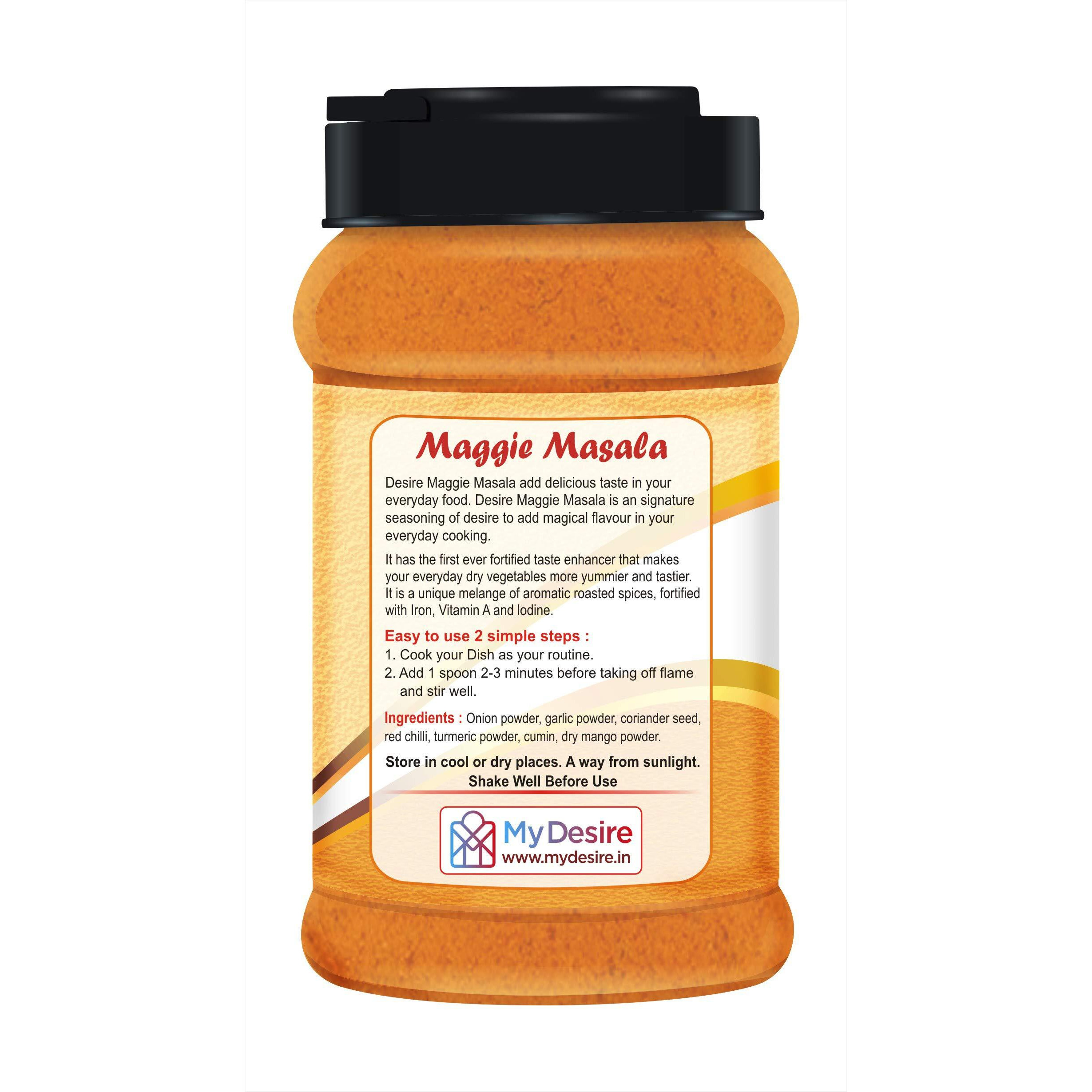 Desire Magical Maggie Masala 400 Gram In Jar - Multi Purpose Seasoning Powder