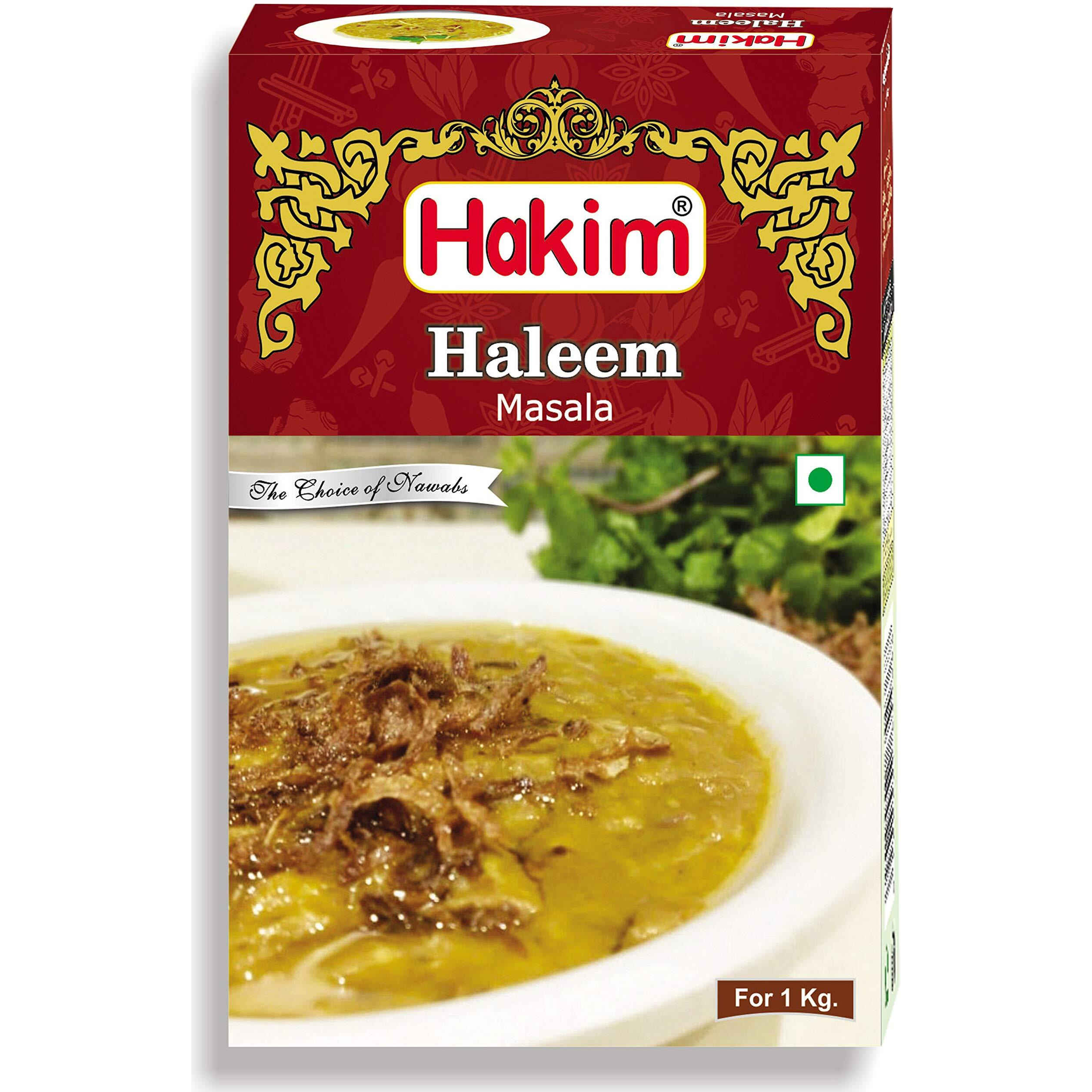 Hakim IndiaS 1St Authentic Mughlai Haleem Masala - Pack of 12-50 Grams Each