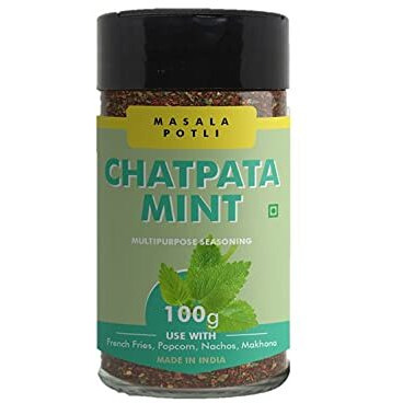 Masala Potli Multi Purpose Popcorn French Fries Nachos Makhana Seasoning (Chatpata Mint)