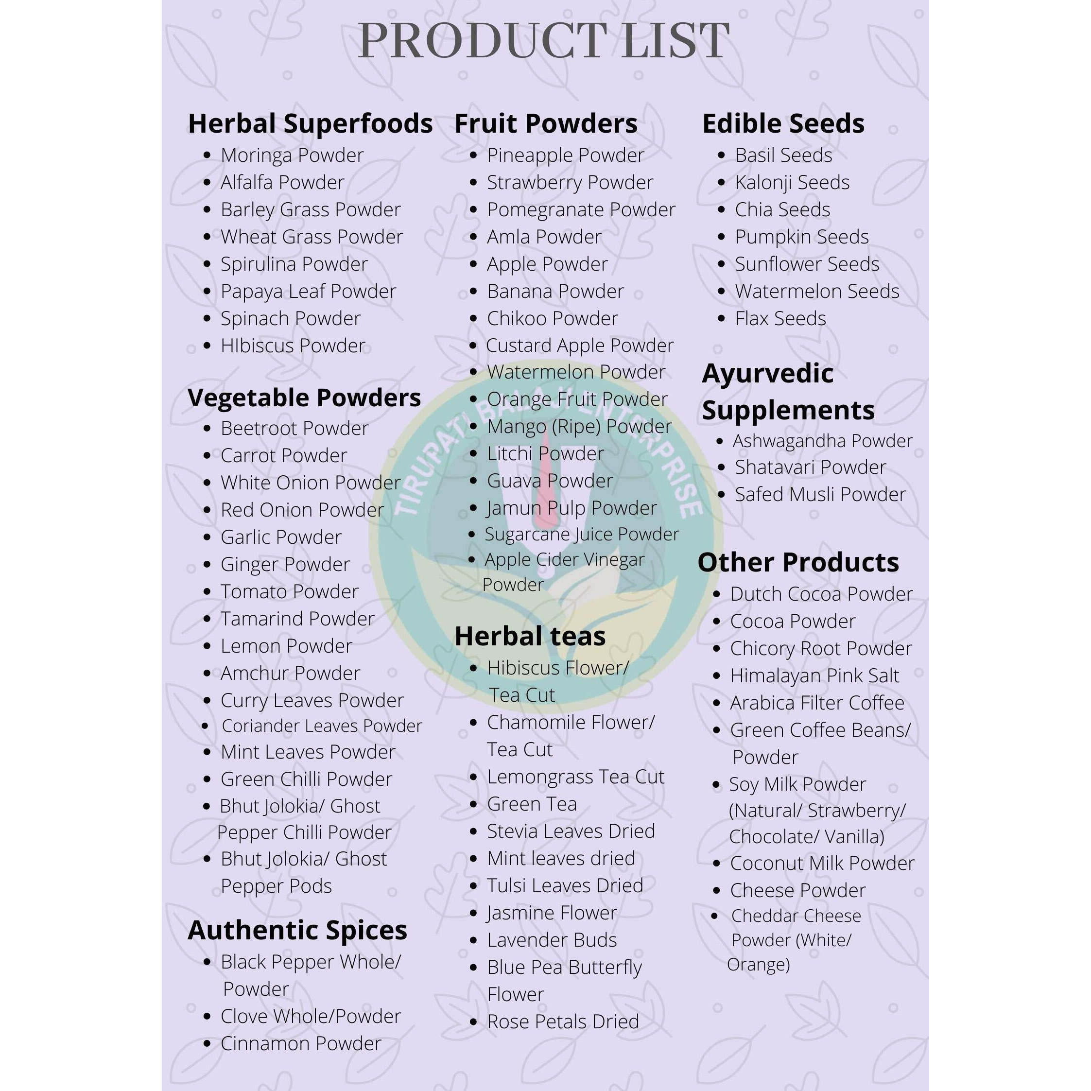 NATURES GIFT - FOR THOSE WHO CARES Red Onion Powder & Garlic Powder - 1 KG Each (Super Saver Combo Pack)