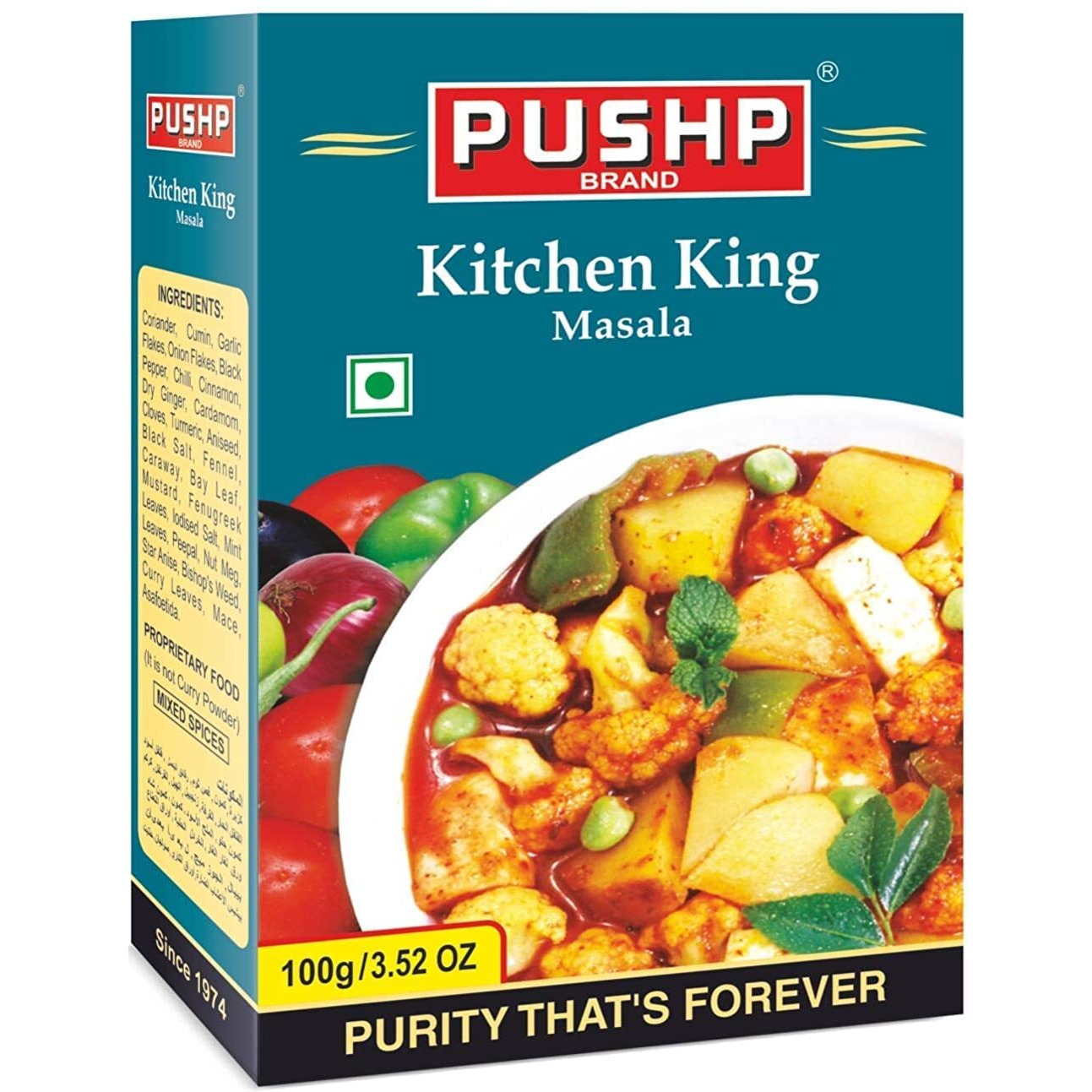 Pushp Brand Kitchen King Box (100g pack) (Pack of 10)