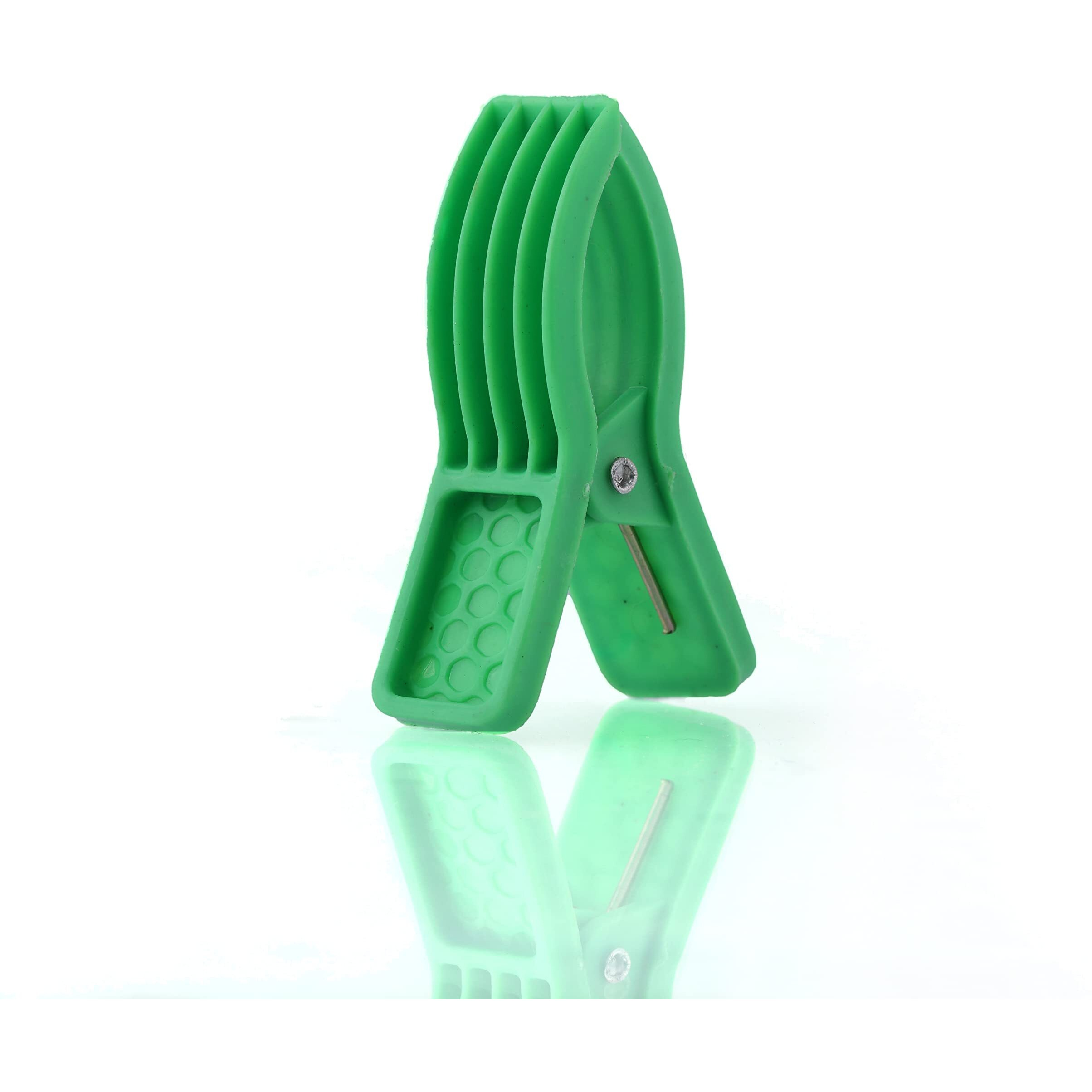 WEWEL RYNO Super Jumbo Plastic Clips Heavy-Duty Rust Free Pegs for Cloth Drying, Ideal for Hangers, Rods, Ropes, Towels, Cloths Clip Comes with Storage Box- 18 pc
