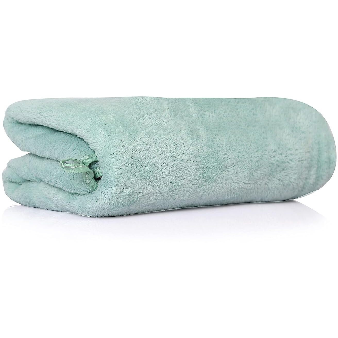 Glivary Microfiber Towels for Bath-Soft Towel with Hook Quick Dry Super Absorbent-Bath Towel for Men and Women(70 x 140 cm) (Green/Pink)
