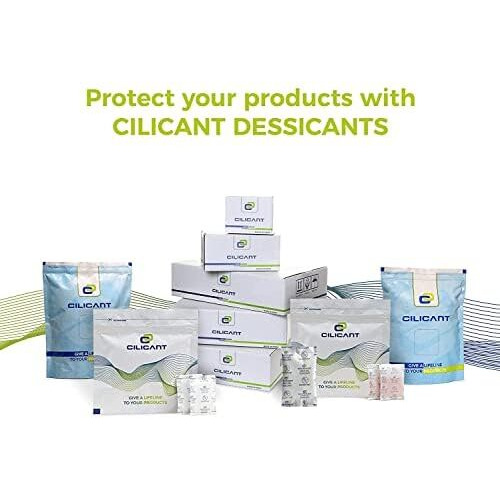 CILICAnT 5 Gram (200 Pcs) Silica Gel Orange Packets Desiccant Dehumidifiers, Indicating Silica Gel Packs for Moisture Absorption (5 Gram X 200 Pcs  1 Kg)