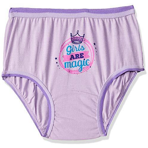 BODYCARE Girls Cotton Panties(Pack of 6) (E1800_Multicoloured_75_Multicoloured_9 Years-10 Years)