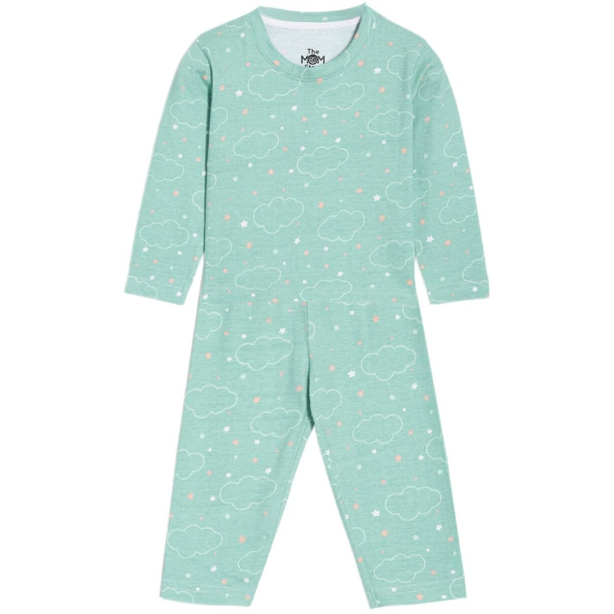 The Mom Store Baby Pajama Set 100% Cotton Nightwear Soft Comfortable Sleepwear for Newborn and for Kids for Boys and Girls (4-5 Years)