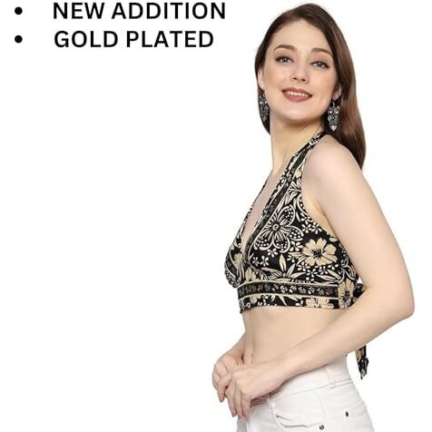 KE KanhaExports Womens Halter Regular Fit Top - Chic And Comfortable Fashion For Any Occasion (Top05)