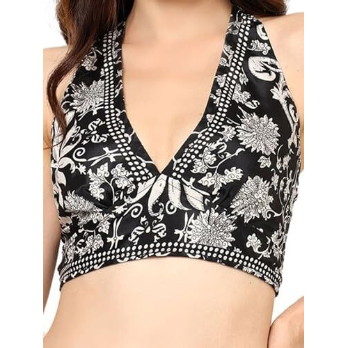 KE Kanha Exports Womens Halter Top - Chic and Comfortable Fashion for Any Occasion (Dark Jungle Green)