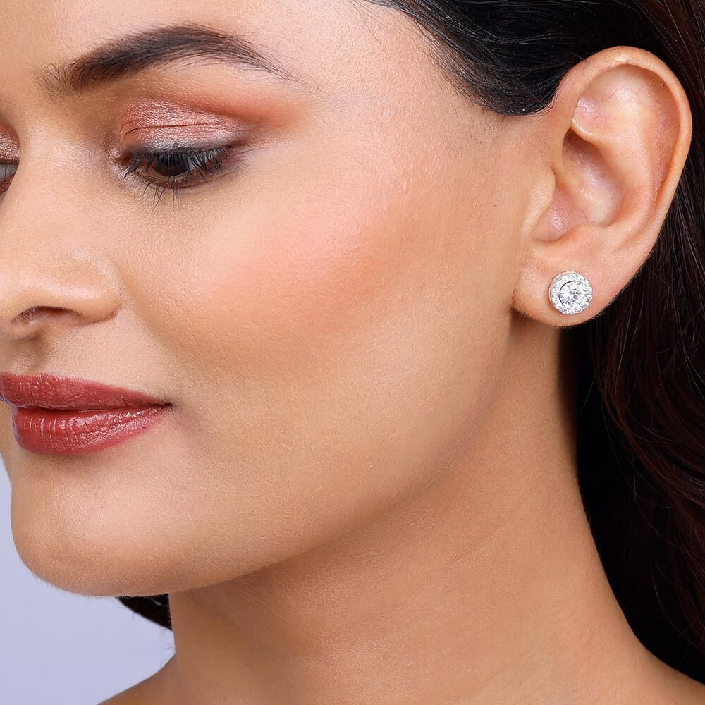 GIVA 925 Silver Drizzle Drop Earrings| Rakhi Rakshabandhan Gift for Sister Bhabhi, Gifts for Women & Girls | With Certificate of Authenticity and 925 Stamp | 6 Months Warranty*