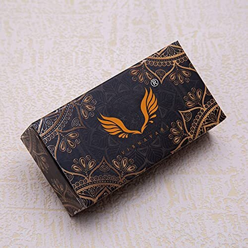 VIBHAVARI Elegant Golden Rakhi for Men Beloved Brother (Gold)