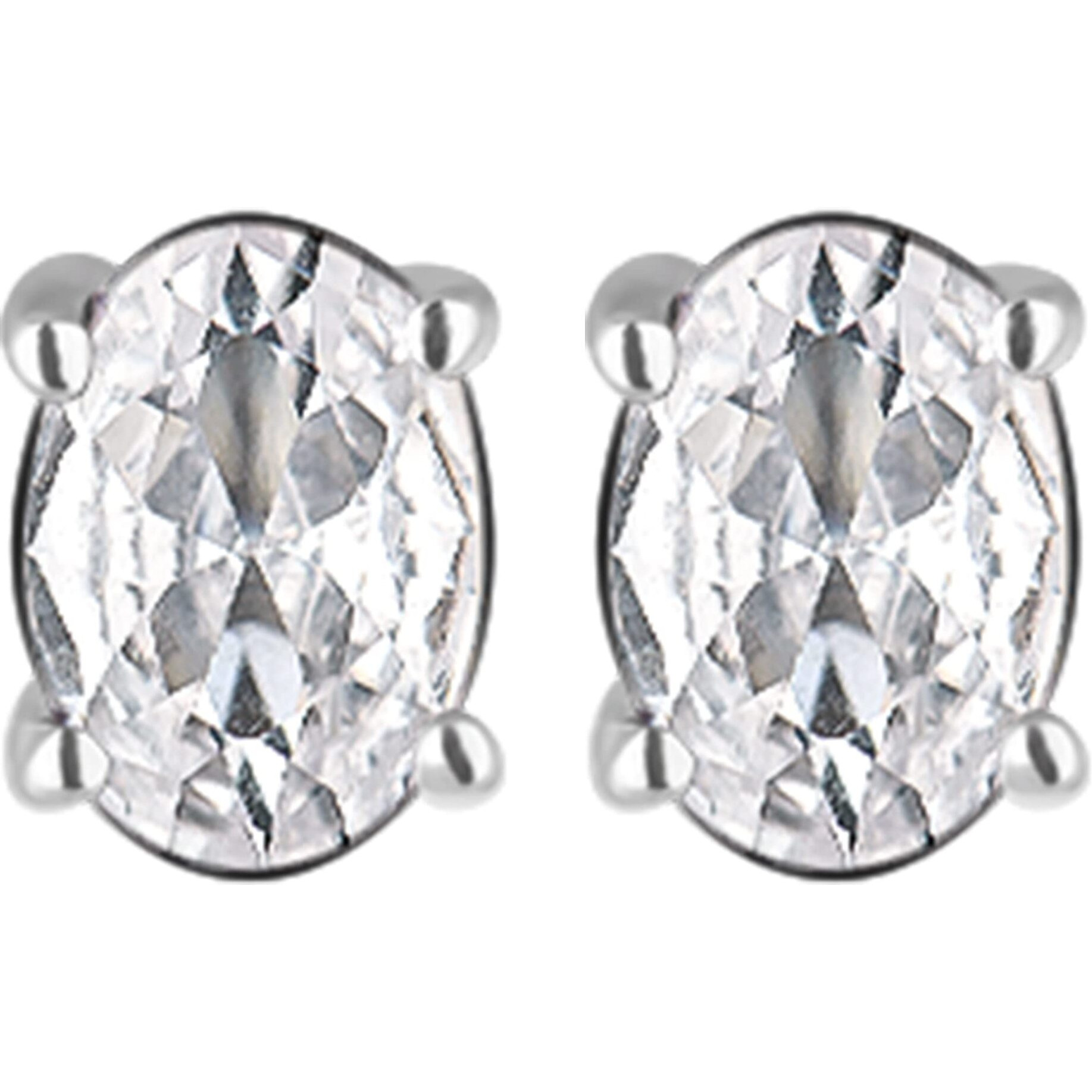 GIVA 925 Silver Zircon Classic Stud Earrings|Gifts For Girlfriend,Rakhi Rakshabandhan Gift For Sister Bhabhi,Gifts For Women & Girls|With Certificate Of Authenticity And 925 Stamp|6 Month Warranty*