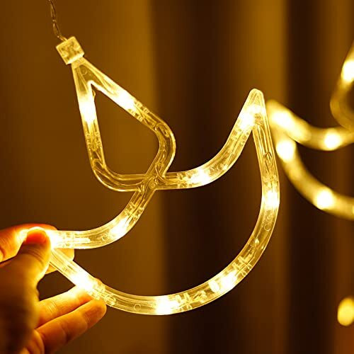 Gesto 8 Feet 12 Diya Curtain Light  8 Flashing Modes Diya Lights for Home Decoration | Diya Curtain Led Light for Diwali Decoration,Mandir,Pooja Room Decoration,Deepawali Home entrance decor