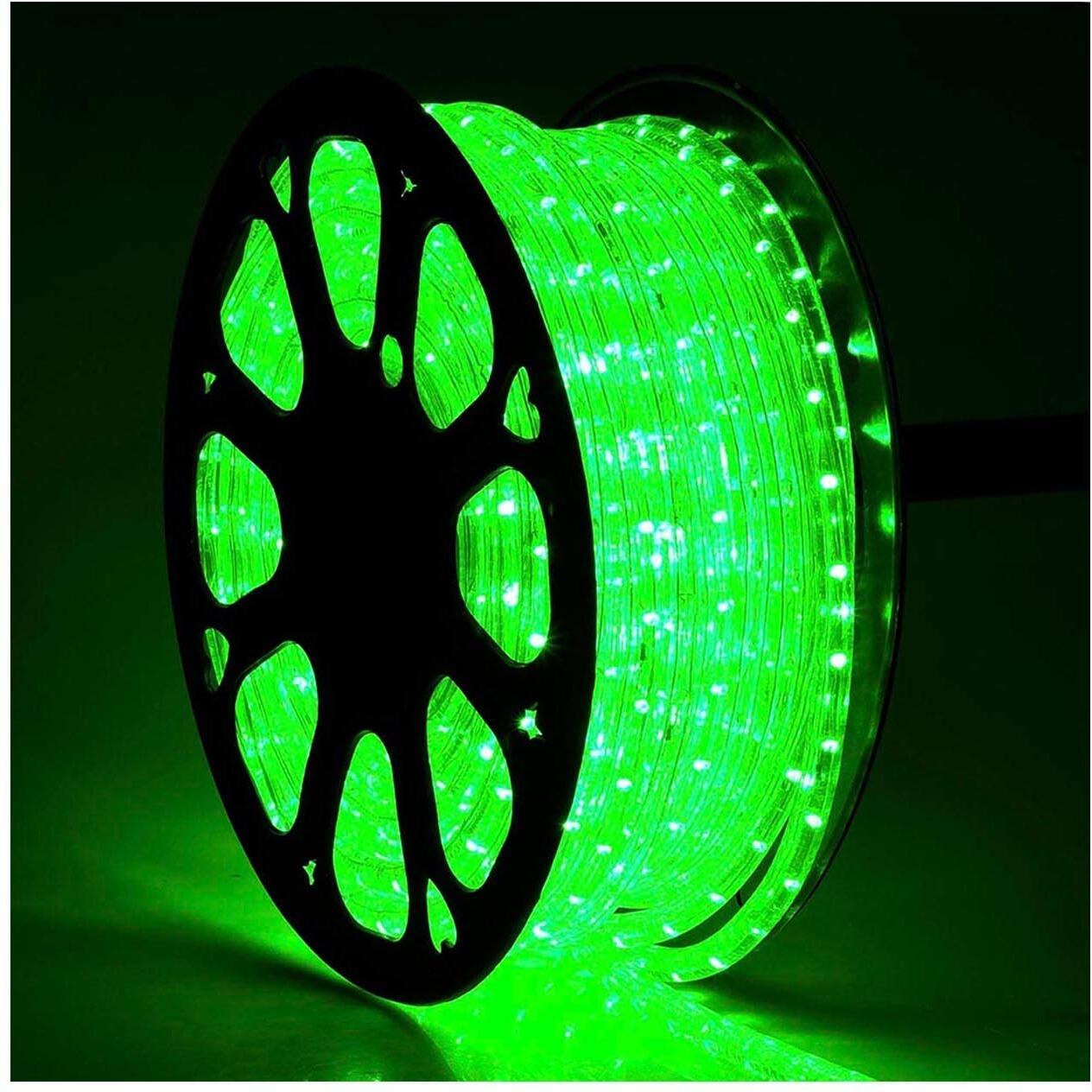 Gesto 10 Meter Rope Led Strip Lights  Outdoor Lights waterproof for Balcony Decoration,Home Decor & Interior Decoration | Decorative Lights for Diwali Decoration,Cove Light for ceiling (Green)