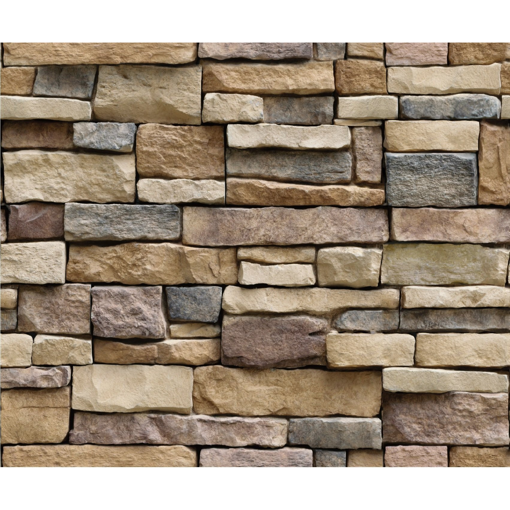 JAAMSO ROYALS Brick PVC Vinyl Self Adhesive Peel and Stick Home Decor Wallpaper (200 CM X 45 CM)