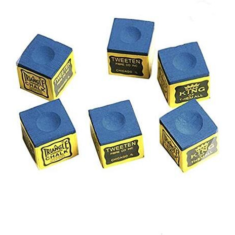 LAXMI GANESH BILLIARD Snooker Chalk 6 Piece