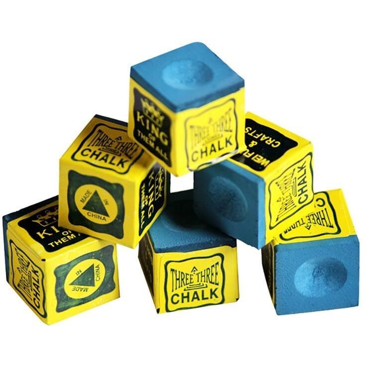 LAXMI GANESH BILLIARD Snooker Chalk 6 Piece