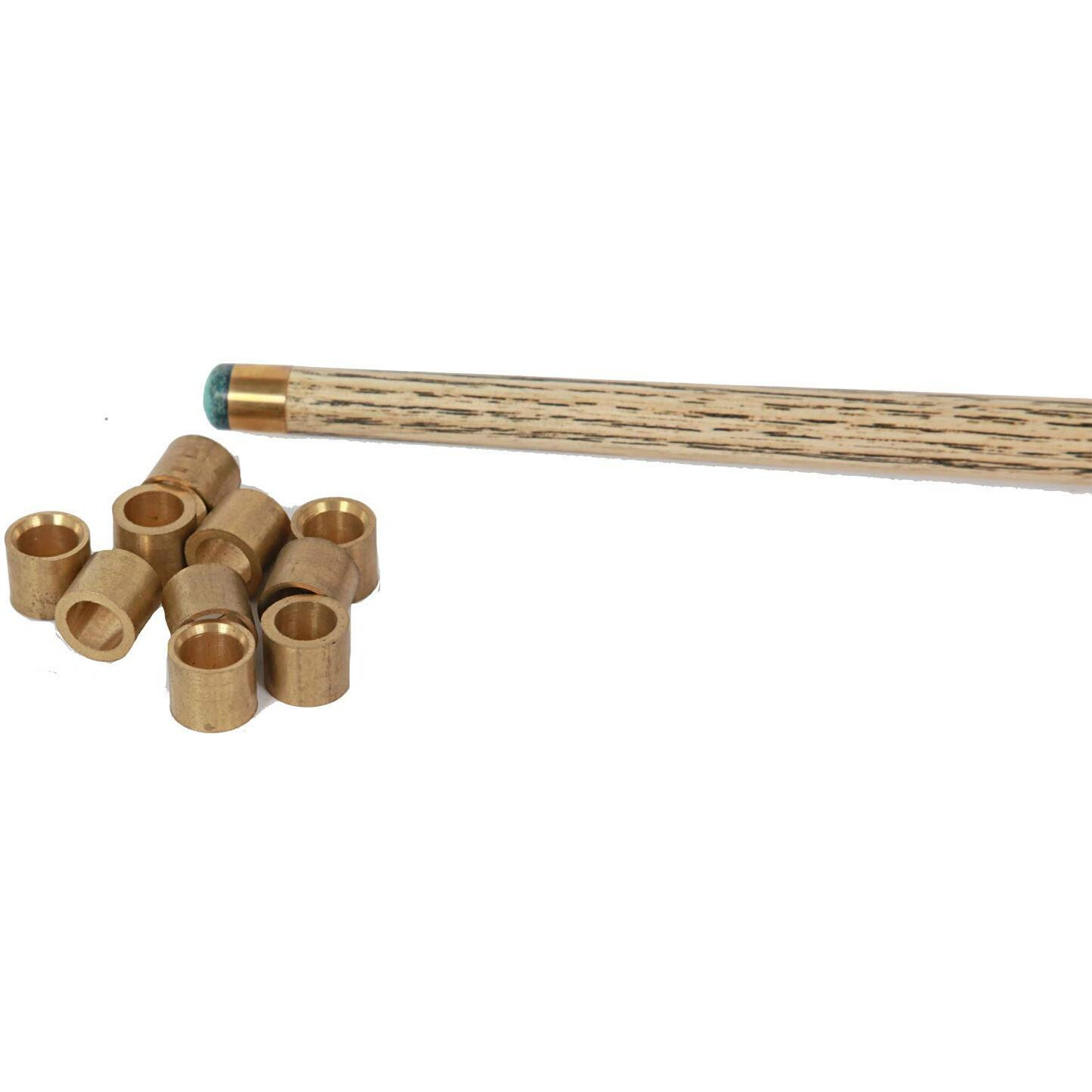 Laxmi Ganesh Billiard Brass Billiards Snooker or Pool Cue Tip Ferrules