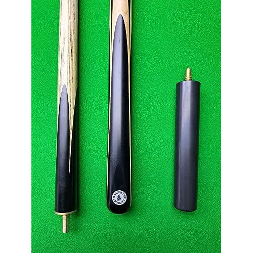 Laxmi Ganesh Billiard Snooker cue master pro butt Wood (Black, Green)