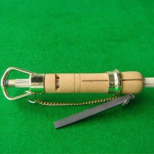 Laxmi Ganesh Billiard Tip clamp Repair Billiard Pool Snooker cue Repair Wood Beige