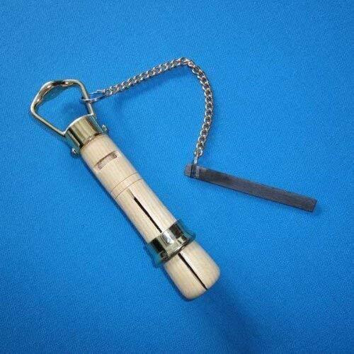 Laxmi Ganesh Billiard Tip clamp Repair Billiard Pool Snooker cue Repair Wood Beige