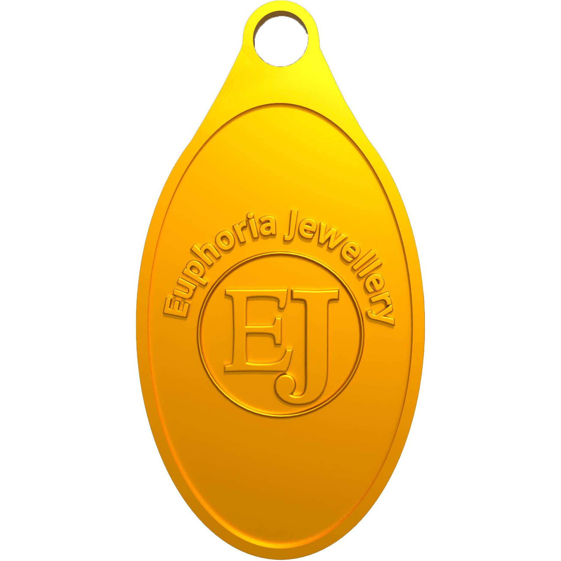 Euphoria Jewellery 24k (999) 1gram Coin Cum Pendant