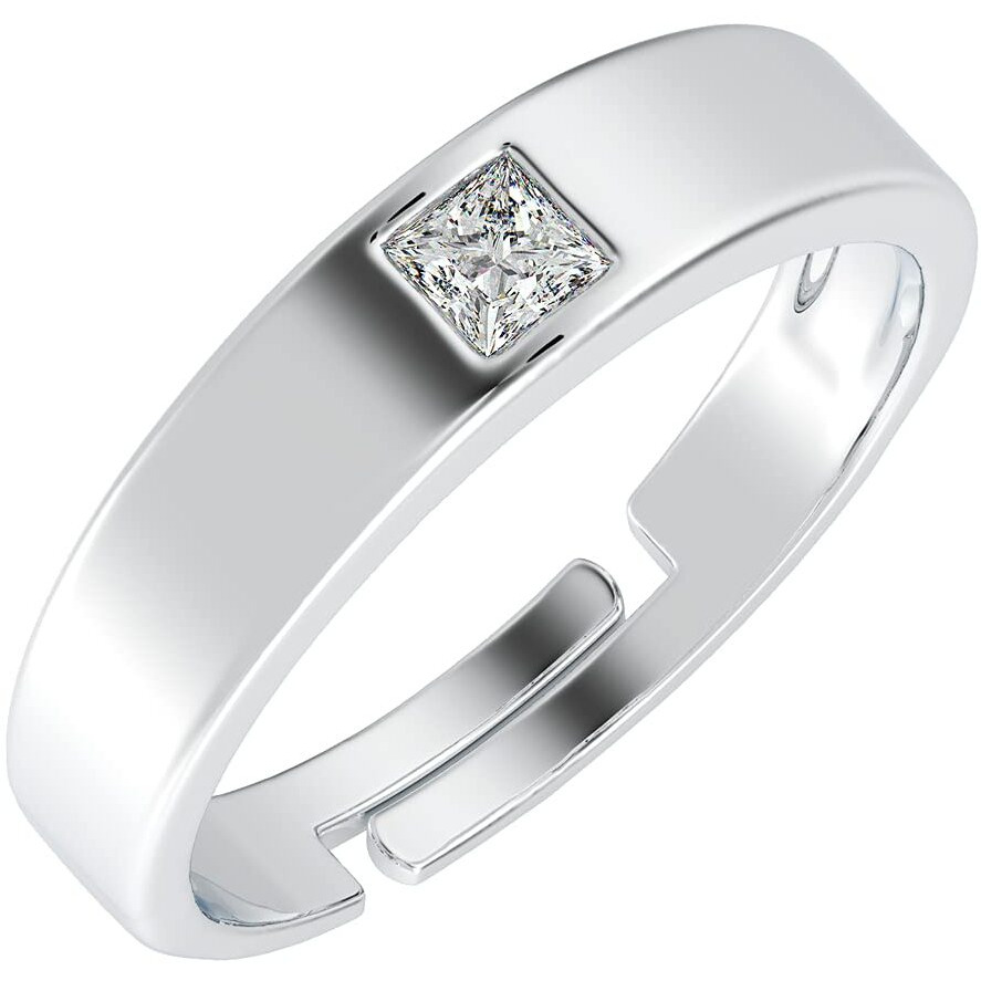 Clara Pure 925 Sterling Silver Franco Adjustable Ring Gift for Women and Girls