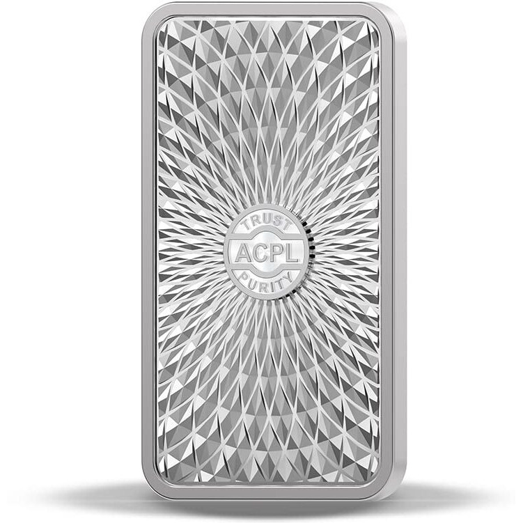 ACPL Precious Moments BIS Hallmarked 10 Gram Silver Coin Bar Blister Packing 999 Purity