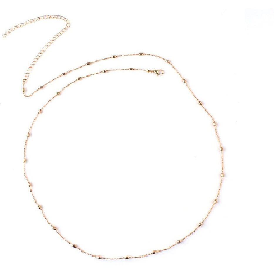 Aaishwarya Golden Thin Metallic Waist Chain/Belly Waist Belt Chain for Women and Girls | Kamarband for Women | Waist Chain for Women | Belts for Women | Waist Chain | Hip Chain Women Saree