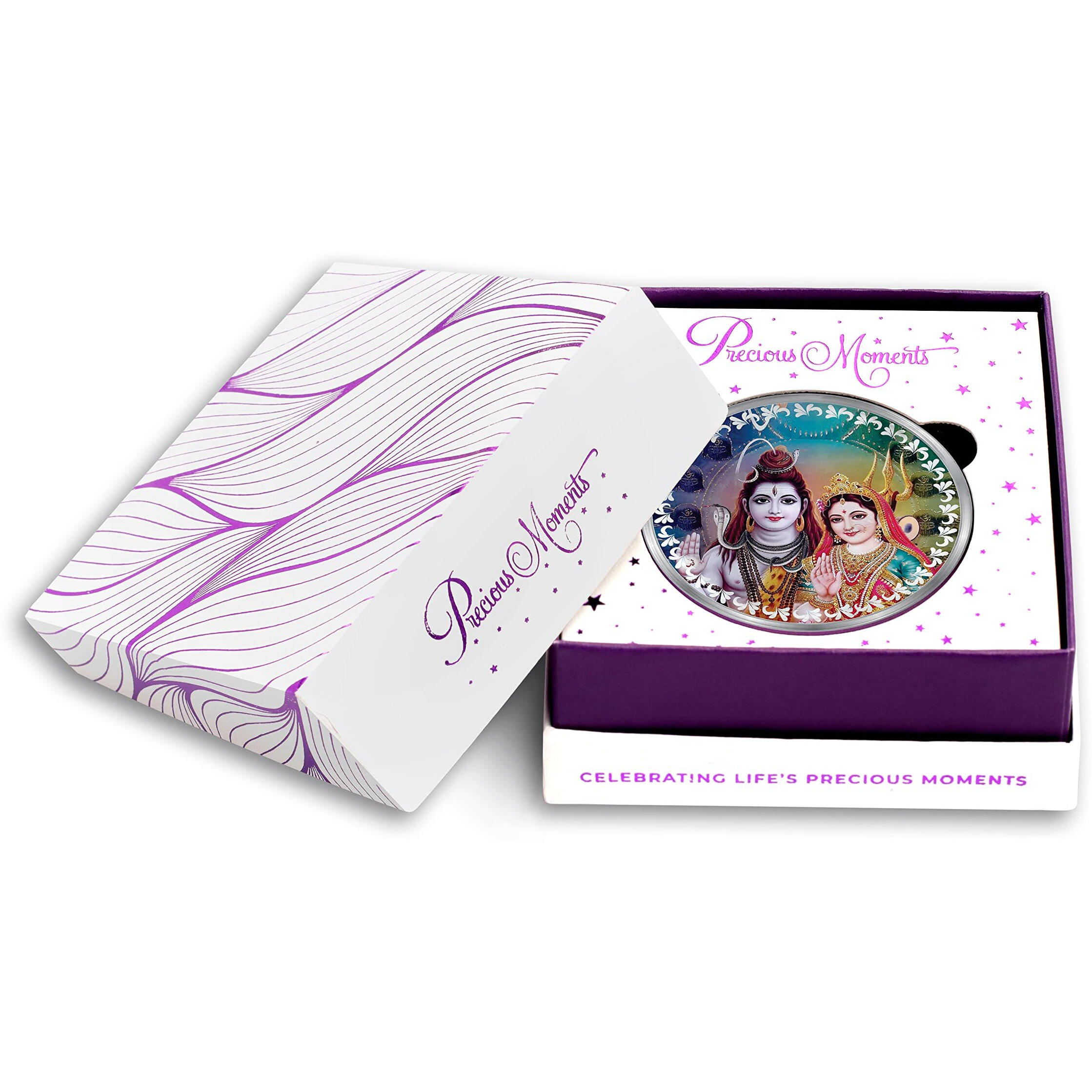 ACPL Precious Moments BIS Hallmarked Shiv Pariwar 20 Gram 999 Pure Silver Coin