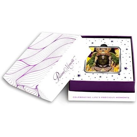 Precious Moments 20 Gram Silver Coin Ram Lalla | Ram Mandir | Ayodha Temple | Colorful Designs 999 Pure BIS Hallmarked with Gift Box by ACPL