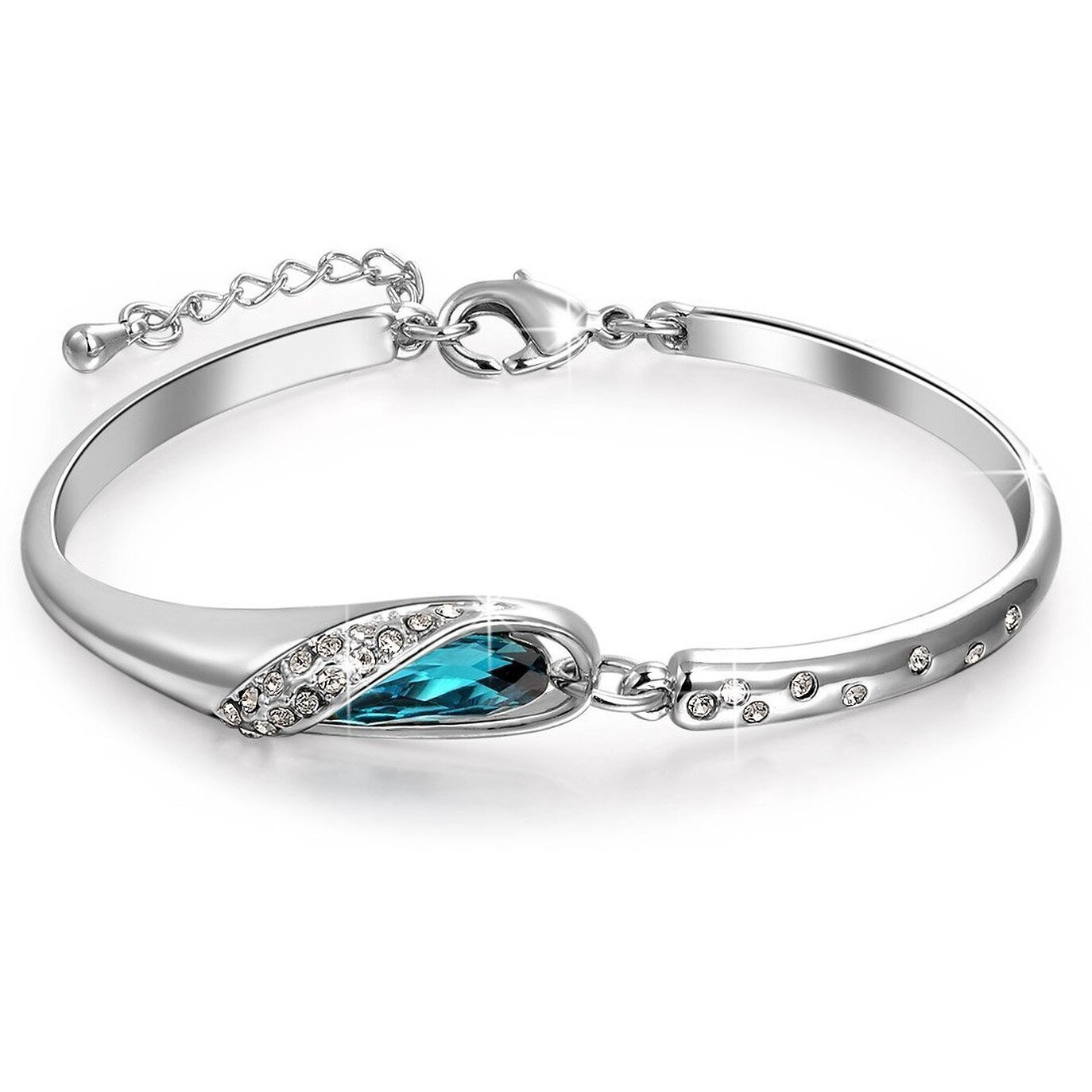YouBella Artificial Jewellery Designer Crystal Bracelets for Women stylish Bangles Jewellery For Girls and Women (Style-3)