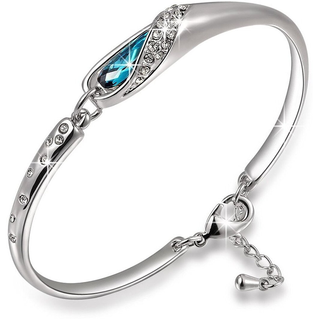 YouBella Artificial Jewellery Designer Crystal Bracelets for Women stylish Bangles Jewellery For Girls and Women (Style-3)