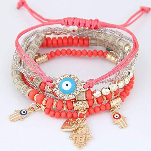 YouBella Jewellery Evil Eye Bracelet for Girls and Women (Style 2)