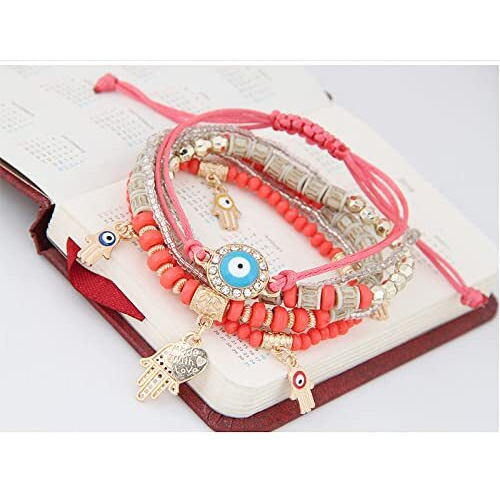 YouBella Jewellery Evil Eye Bracelet for Girls and Women (Style 2)