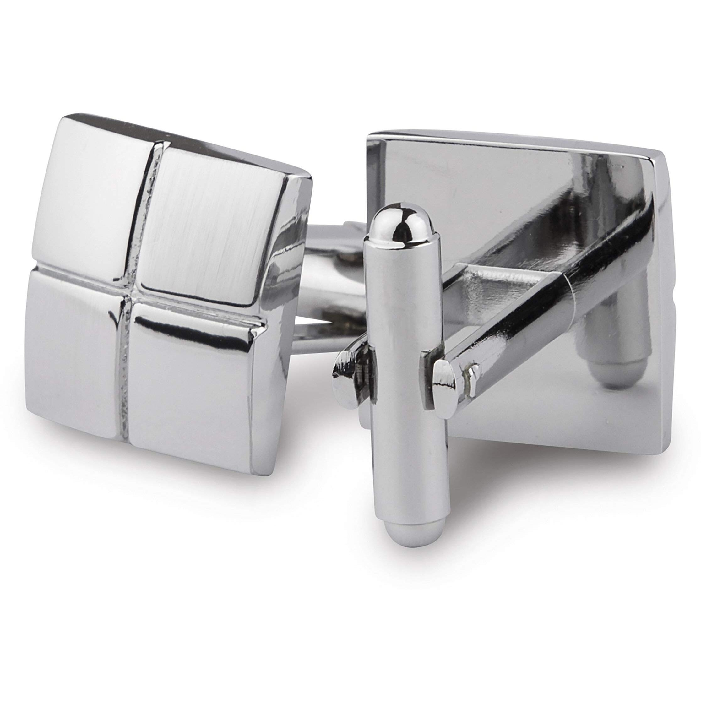 Kovove The Pullout Silver Coloured Cufflinks