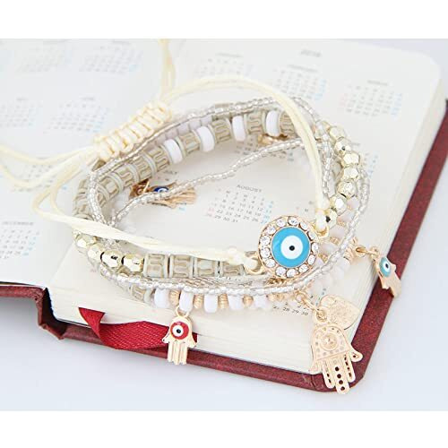 YouBella Jewellery Evil Eye Bracelet for Girls and Women (Style 1)