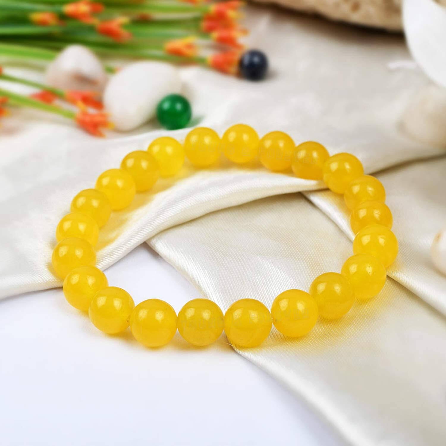 Young & Forever Gift Bracelet for Unisex Adult (Yellow)