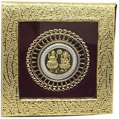 iJuels 999 Fine Silver BIS Hallmarked Gold Plated 20gm Silver Coin. Festive Gift Pack (20 Gram / 20Grams Silver Coin  1 Piece)